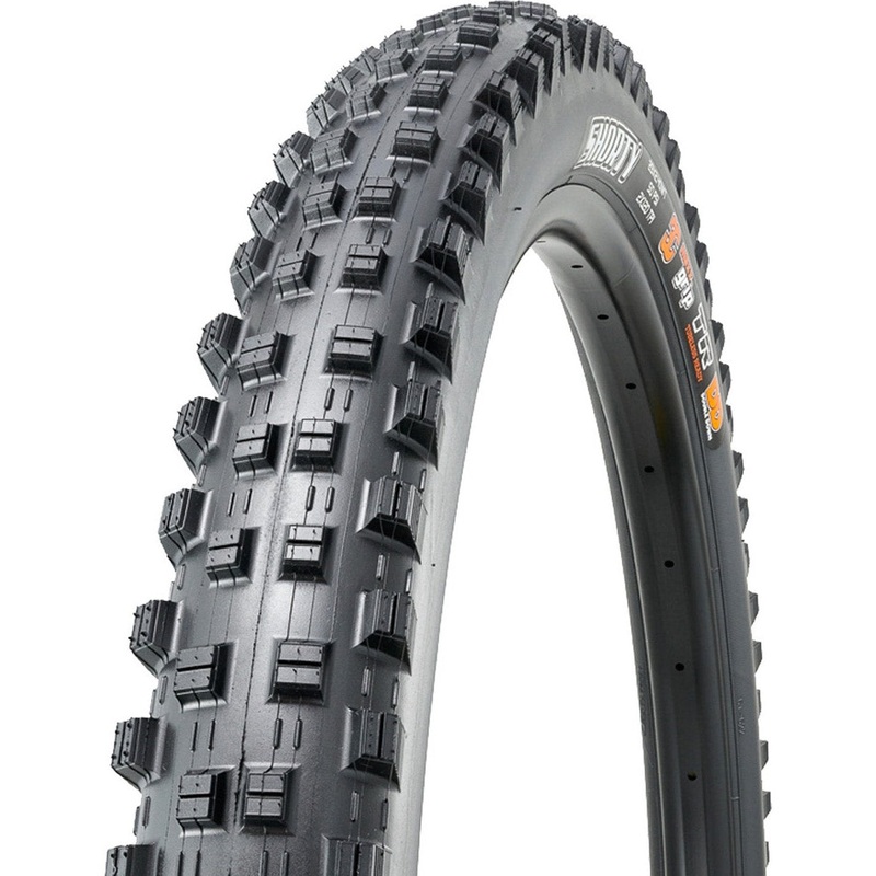 Maxxis Shorty (Gen 2) EXO TR 60x2TPI Folding 3C MaxxTerra tire - 27.5 x 2.40WT - Black