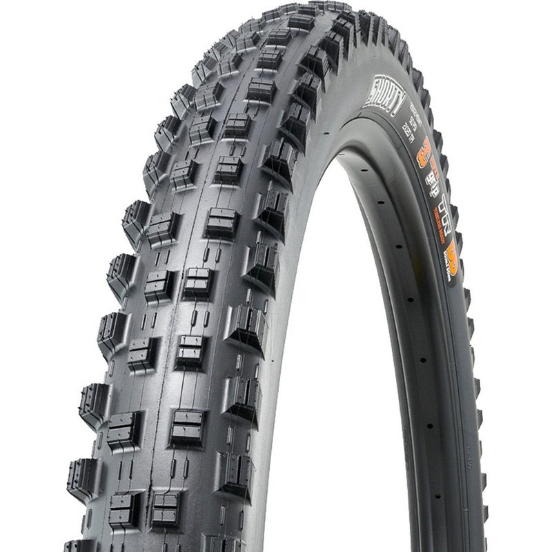 Maxxis Shorty (Gen 2) TR DH casing 60x2TPI folding 3C MaxxGrip tire - 29 x 2.40WT - Black