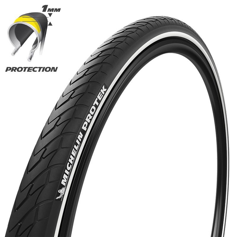 Michelin Tire 26X1.4 Protek Max Tube Type Access Line - Black/Reflex