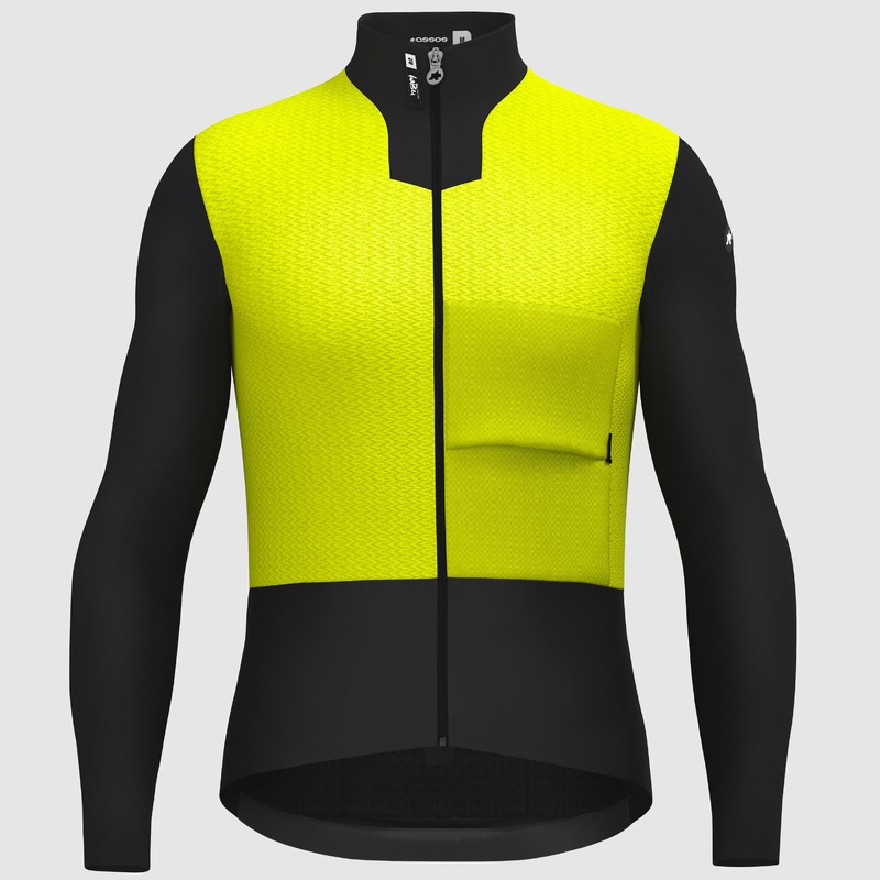 Assos EQUIPE R HABU Winter S11 jacket - Yellow