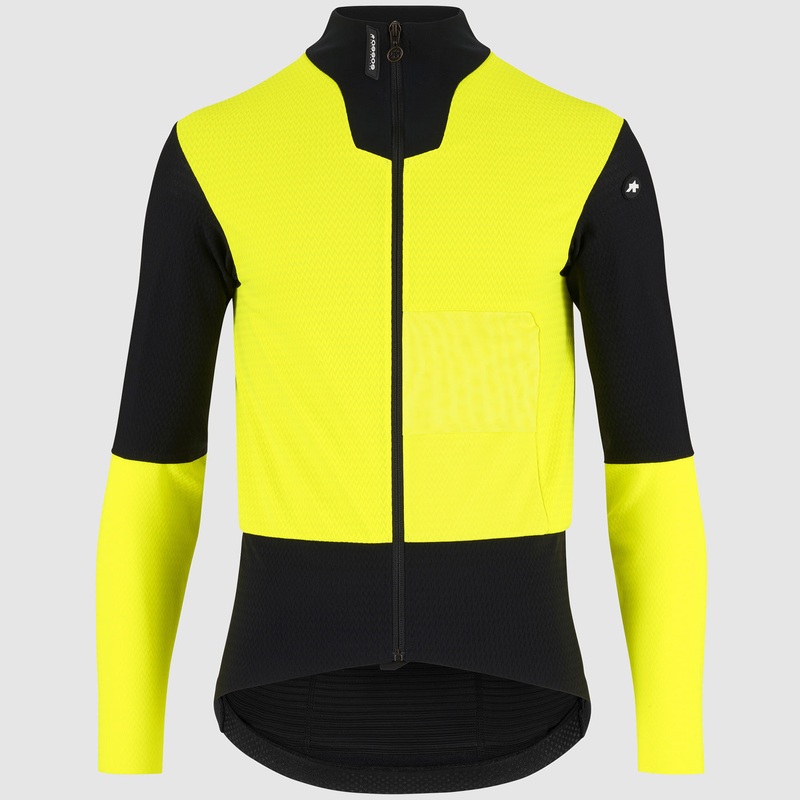 Assos Equipe R Habu Winter S9 jacket - Yellow