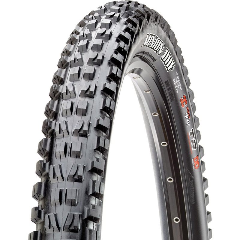 Maxxis Minion DHF EXO+ TR 120TPI folding tire 3C MaxxTerra - 27.5 x 2.60 - Black