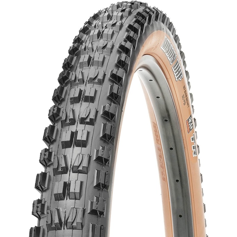 Maxxis Minion DHF EXO TR Tanwall tire black/para 60TPI folding 3C MaxxTerra - 27.5 x 2.30 - Tanwall