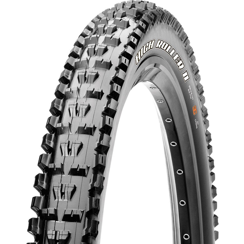 Maxxis High Roller II EXO TR 120TPI Folding 3C MaxxTerra tire - 27.5 x 2.60 - Black
