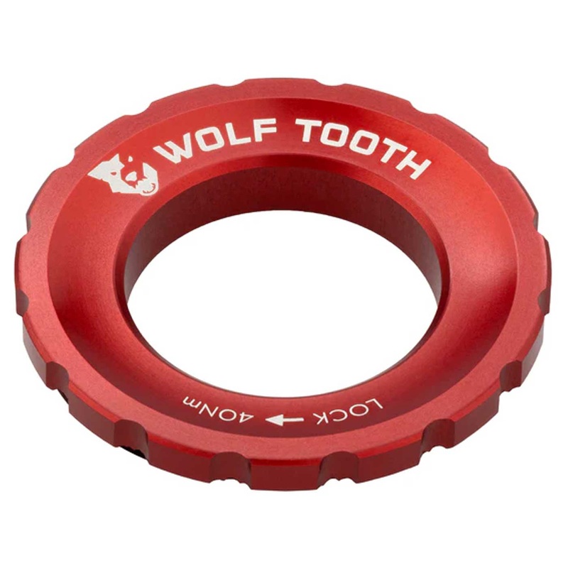 Lockring Centerlock WolfTooth - Red