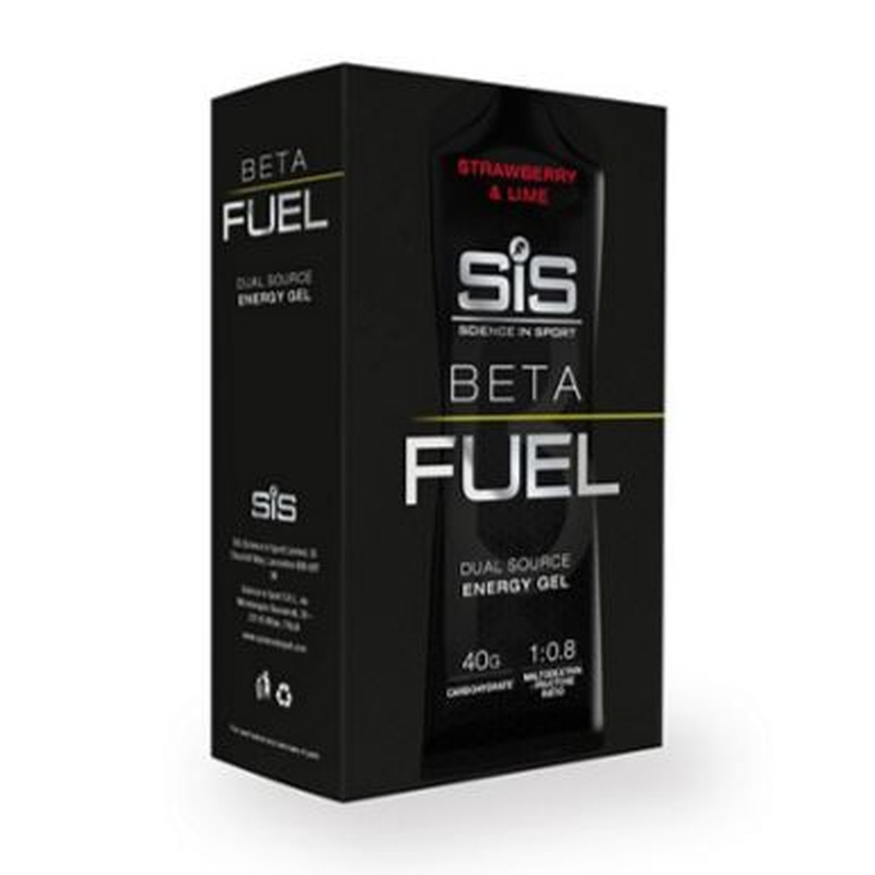 Gel Pack SiS Beta Fuel 6x60ml - Strawberry Lime