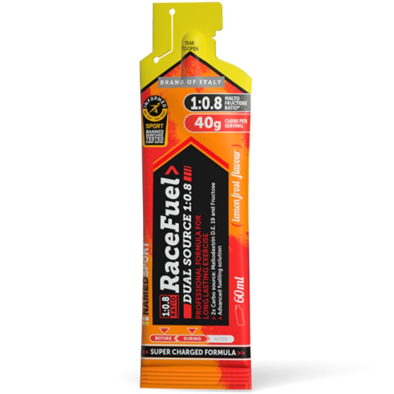 Named Race Fuel Duel Source Gel - Lemon