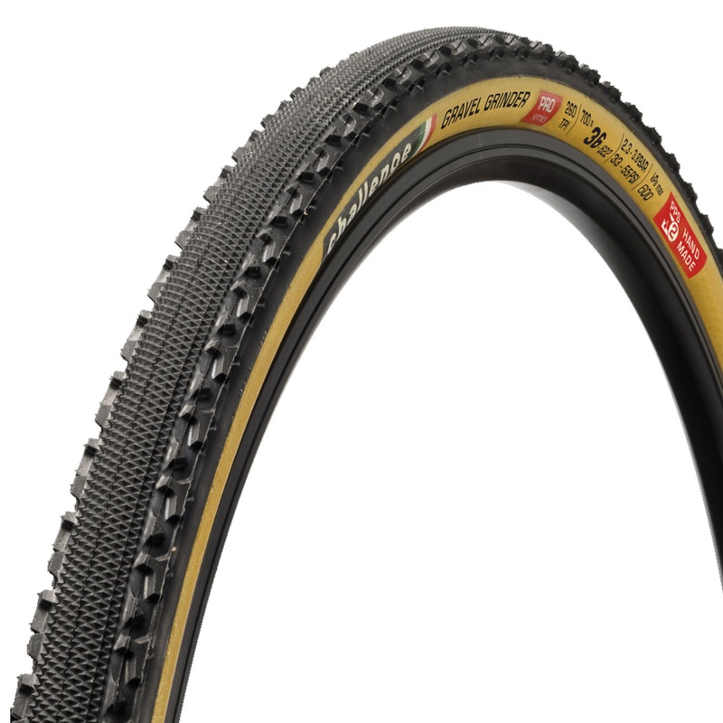 Challenge Gravel Grinder Pro TLR 700x36 tire - Black para