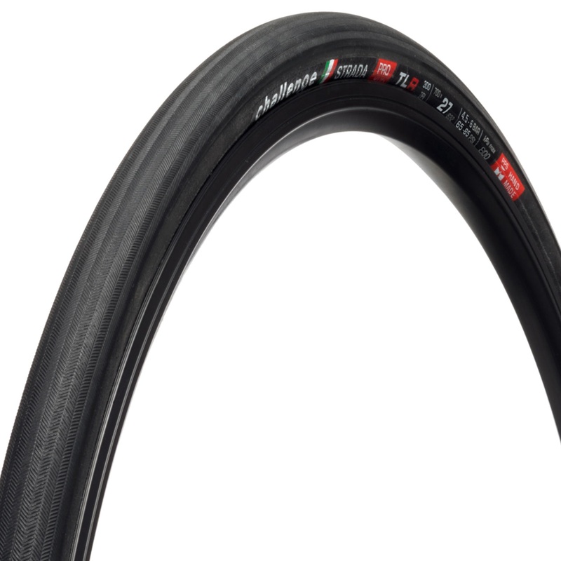 Challenge Strada Pro TLR 700x27 tire - Black