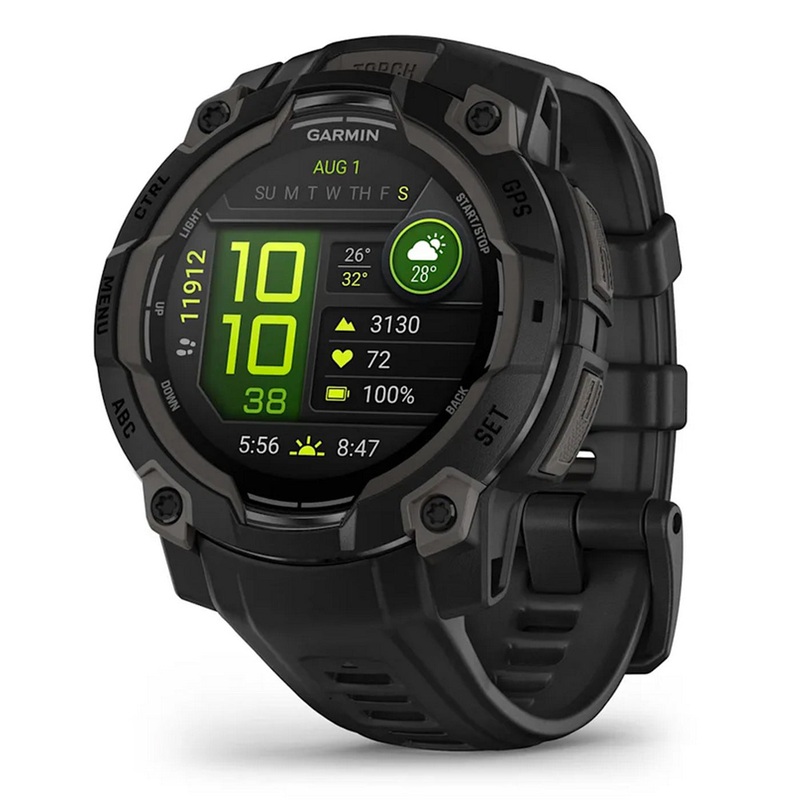 Garmin Instinct 3 45mm Amoled - Black