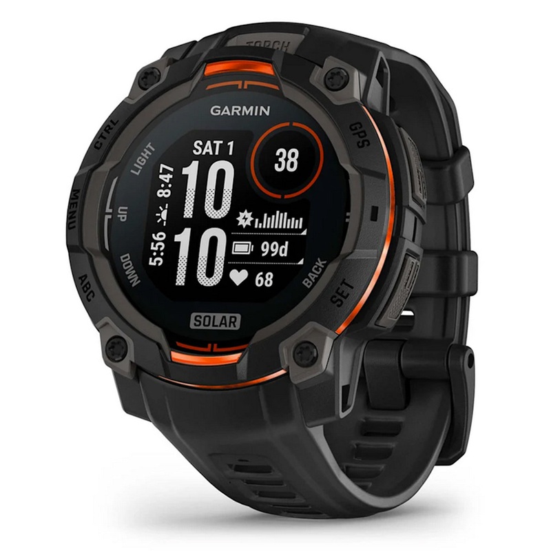 Garmin Instinct 3 45mm Solar - Black
