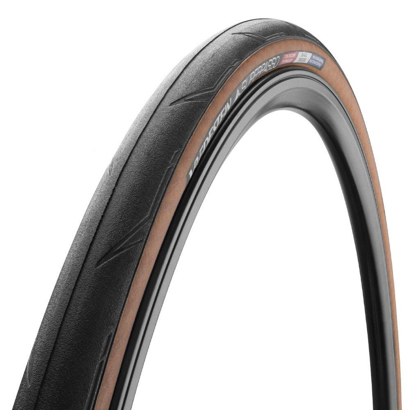 Vredestein 700X28 Superpasso Tubeless Ready Folding Tire - Black/Beige