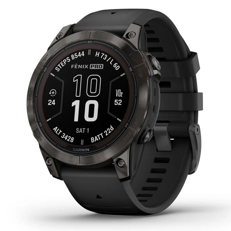 Garmin Fenix 7 Pro Sapphire Solar - Black