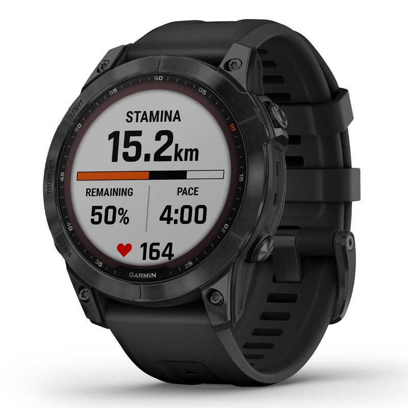 Garmin Fenix 7 Sapphire Solar - Black