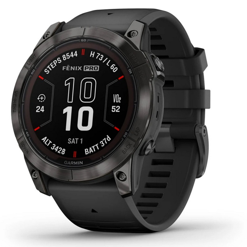 Garmin Fenix 7X Pro Sapphire Solar - Black