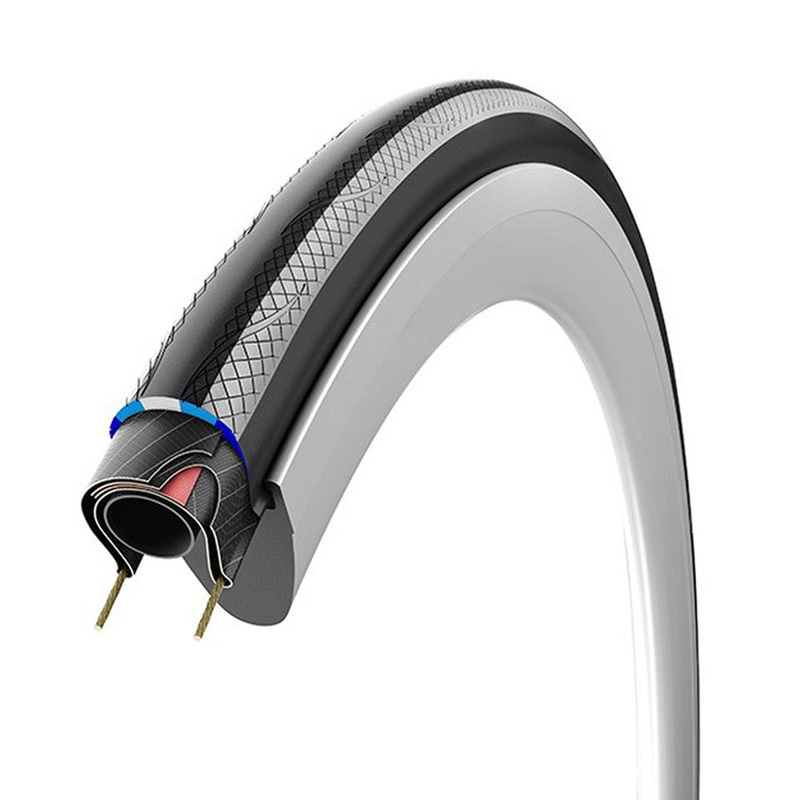 Vittoria Rubino Pro Graphene 700x25c Clincher - Black White
