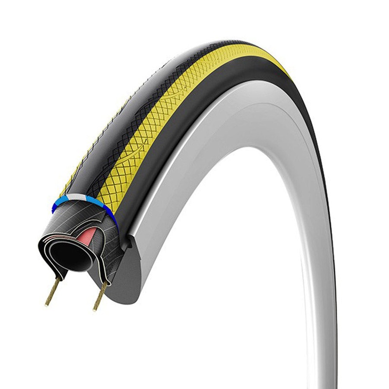 Vittoria Rubino Pro Graphene 700x25c Clincher - Black Yellow