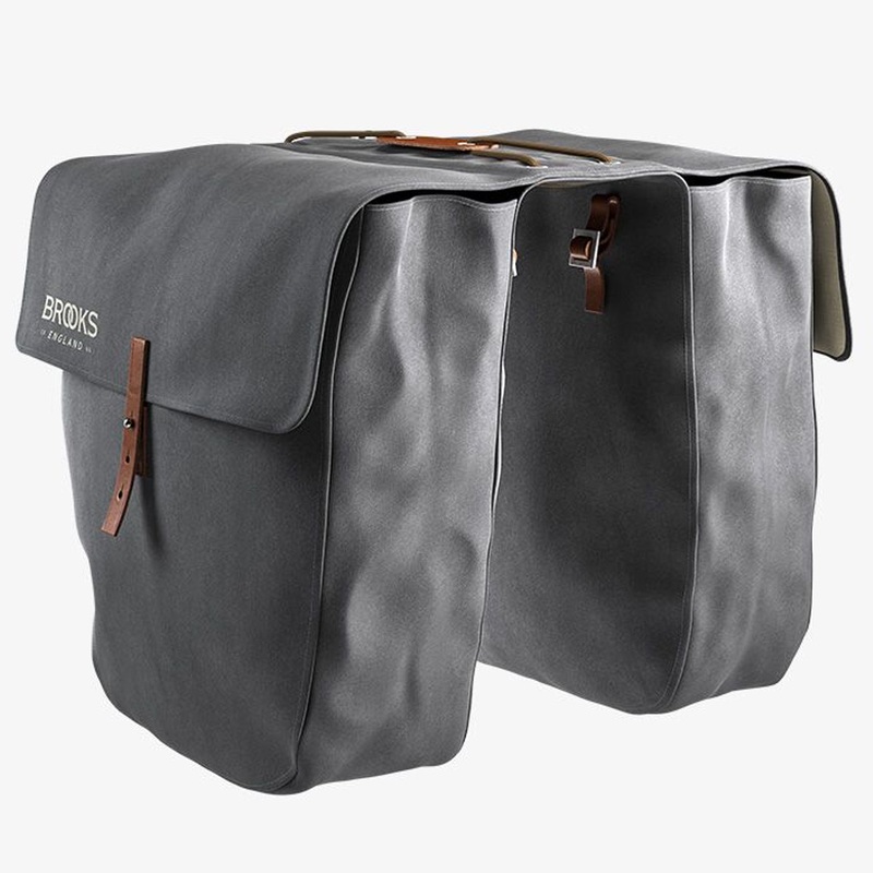 Brooks Brick Lane Pannier Bag - Grey