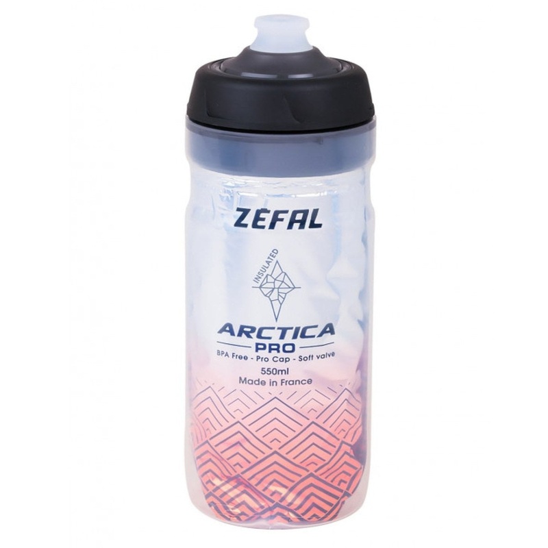 Zefal Arctica Pro 550 ml thermal bottle - Red