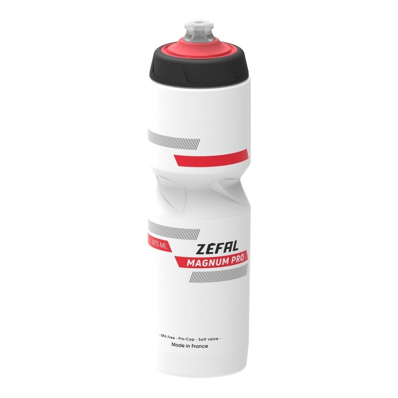 Zefal Magnum Pro Cap water bottle - White