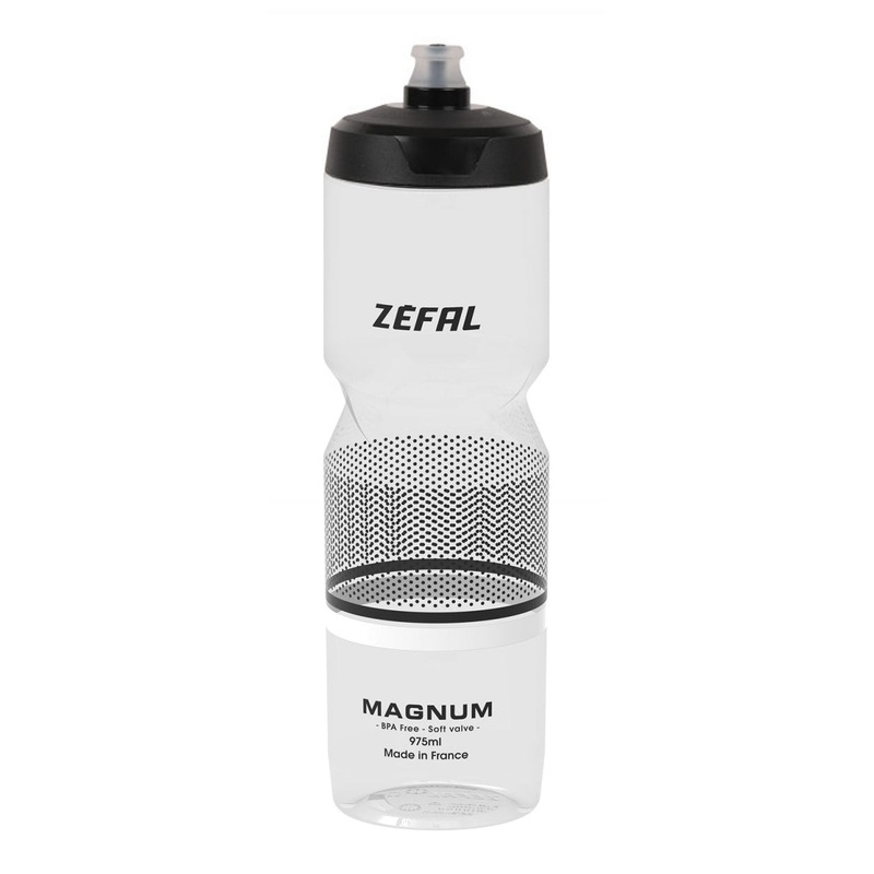 Zefal Magnum Soft Cap bottle - Transparent