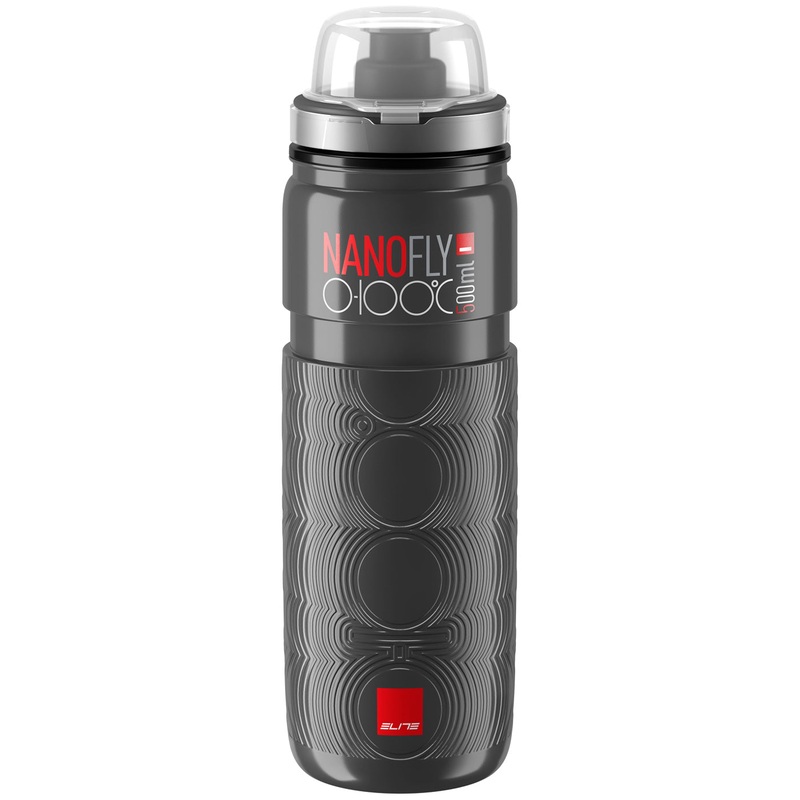 Elite NanoFly 0-100 500 ml thermal bottle - Dark grey