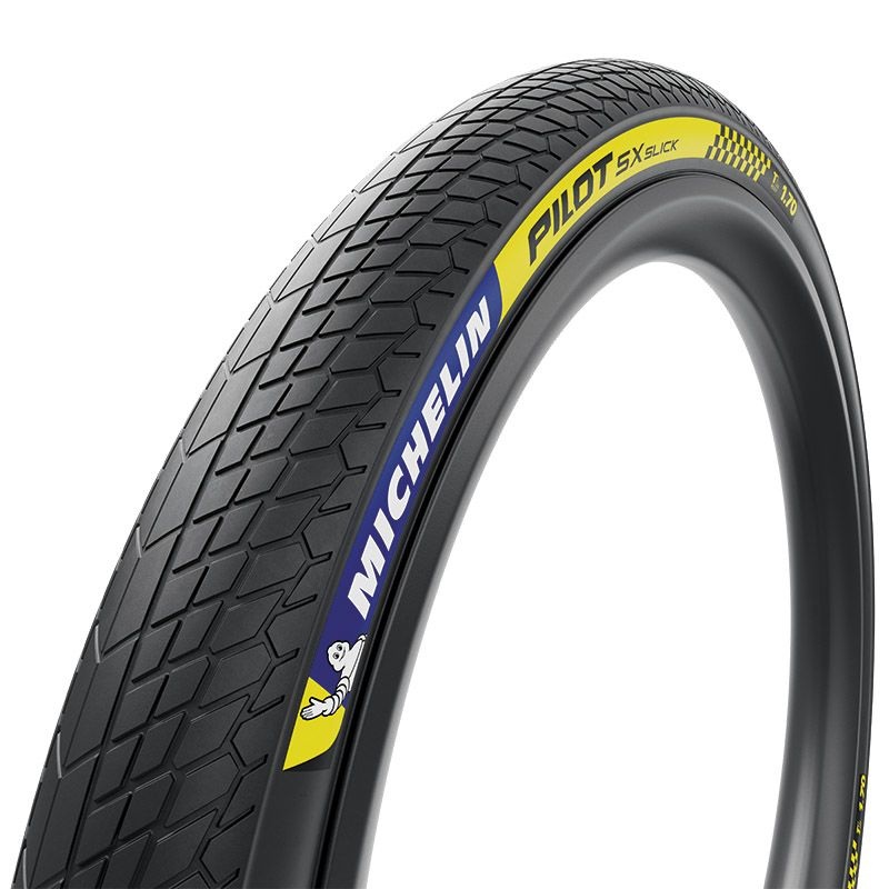 Michelin 20X1.7 Pilot Sx Slick Tlr Tire - Black