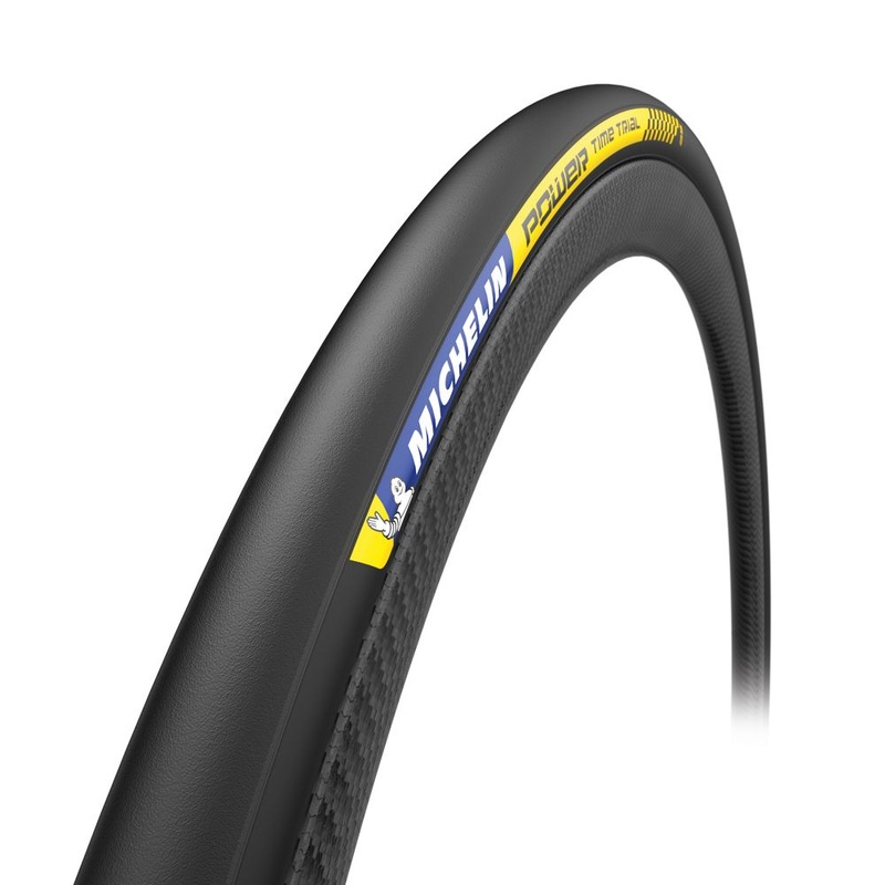 Michelin 700X25 Power Time Trial Tube Type Folding Racing Tire - Black