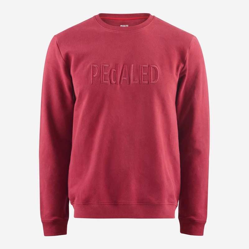 Pedaled Logo sweatshirt - Bordeaux