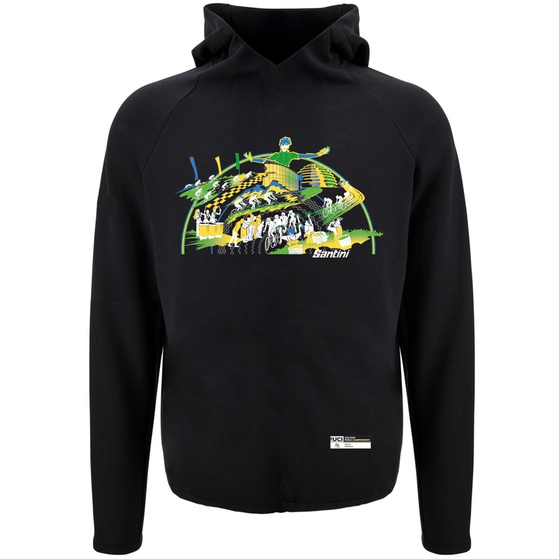 Santini UCI World Championship Rwanda 2025 hoodie - Kigali