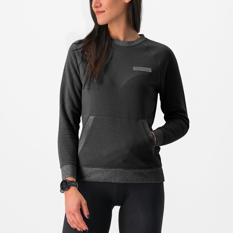 Castelli Logo women sweatshirt - Black