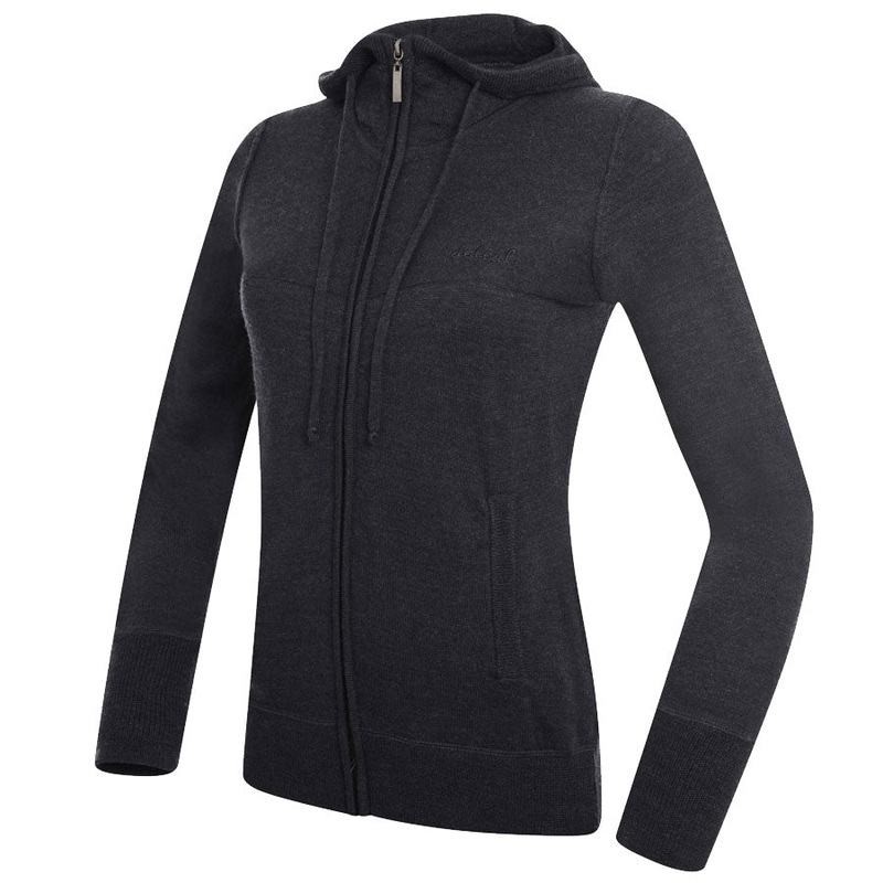 Dotout Just Track Woman Jacket - Melange Anthracite
