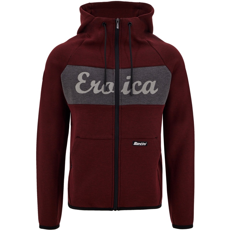 Eroica hoodie - Bordeaux