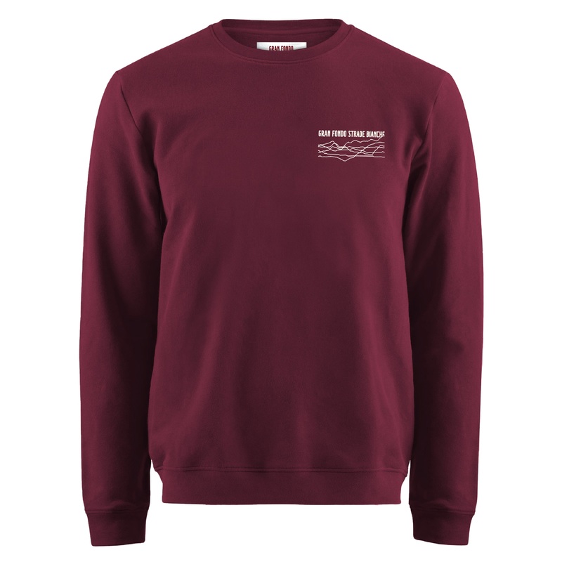 Gran Fondo Strade Bianche Sweatshirt Altimetries Dirt Roads