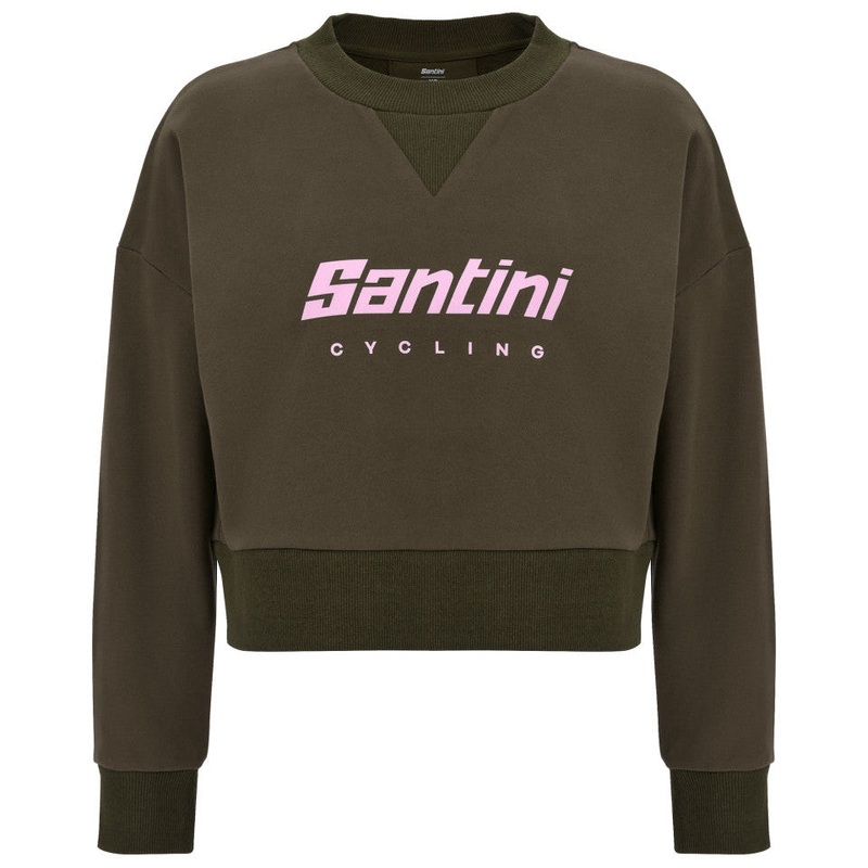 Santini Brand women sweatshirt - Green