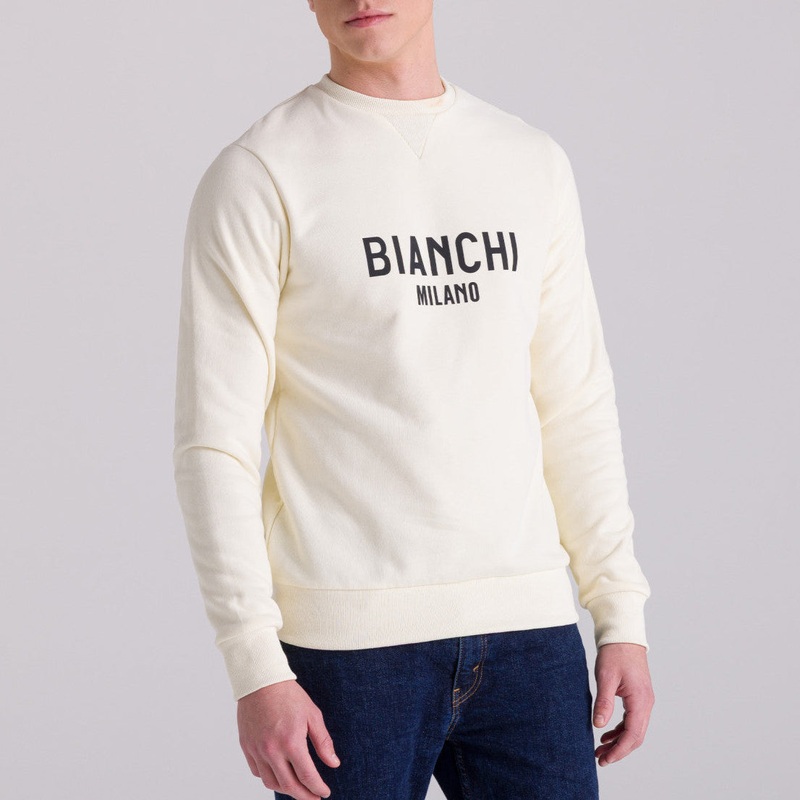 Bianchi Milano Fan sweatshirt - White
