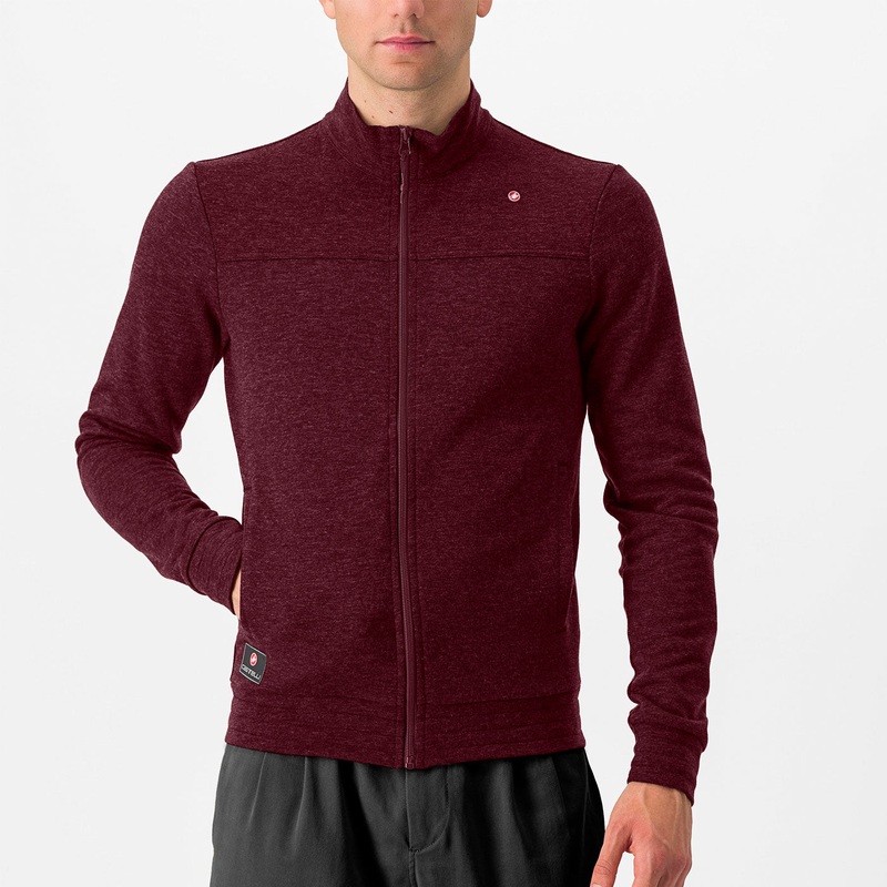 Castelli Vigorelli Sweatshirt - Bordeaux