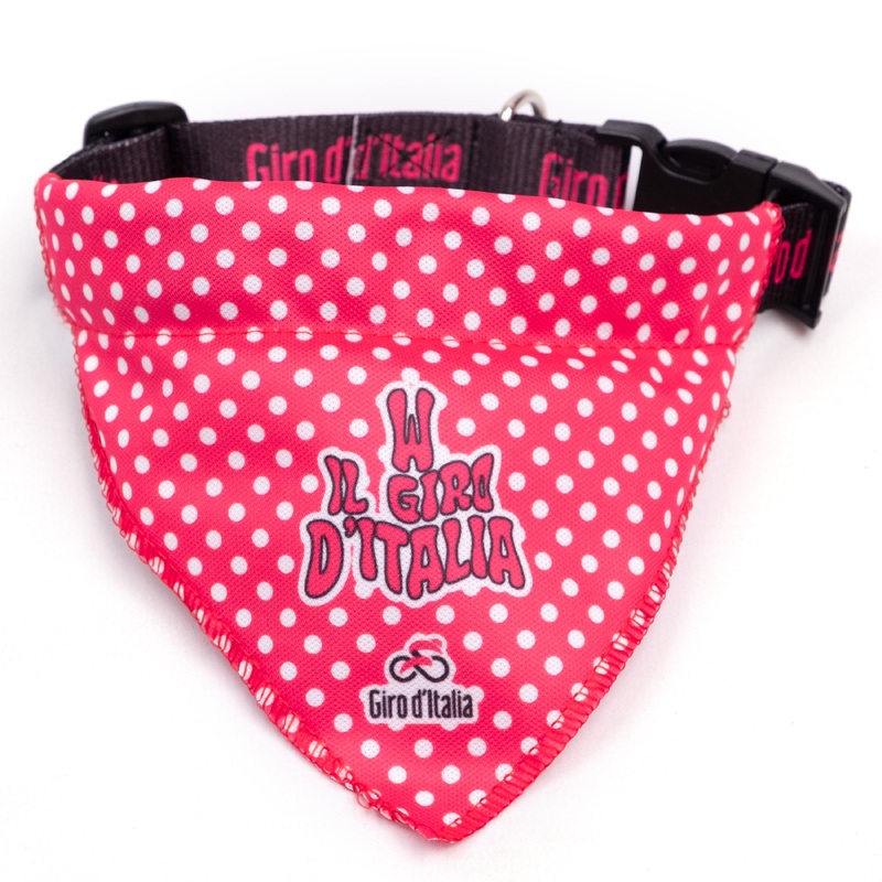 Dog Collar with Bandana Giro d'Italia