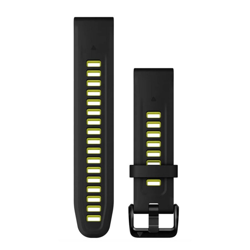 Garmin QuickFit 20 Strap - Black yellow