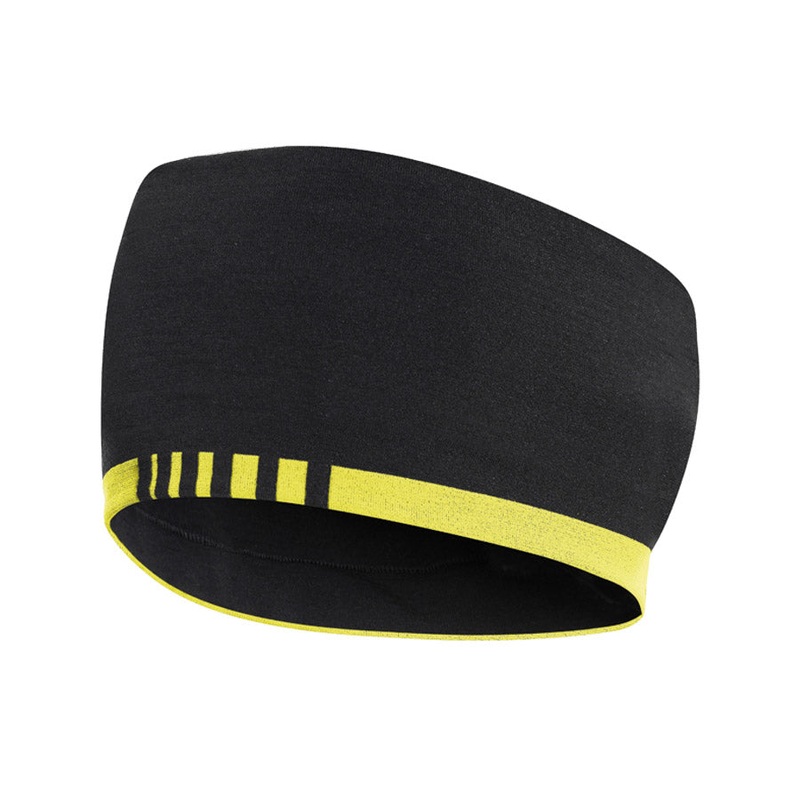 Rh+ Merino AirX Head Band - Black Yellow