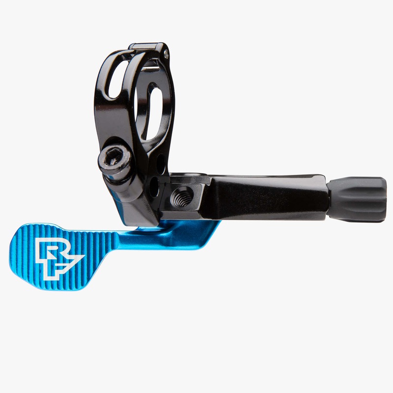 Telescopic seatpost control RaceFace Turbine R - Blue