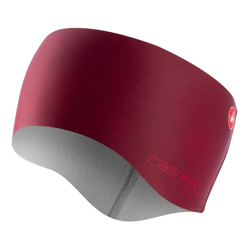 Castelli Pro thermal woman headband - Bordeaux