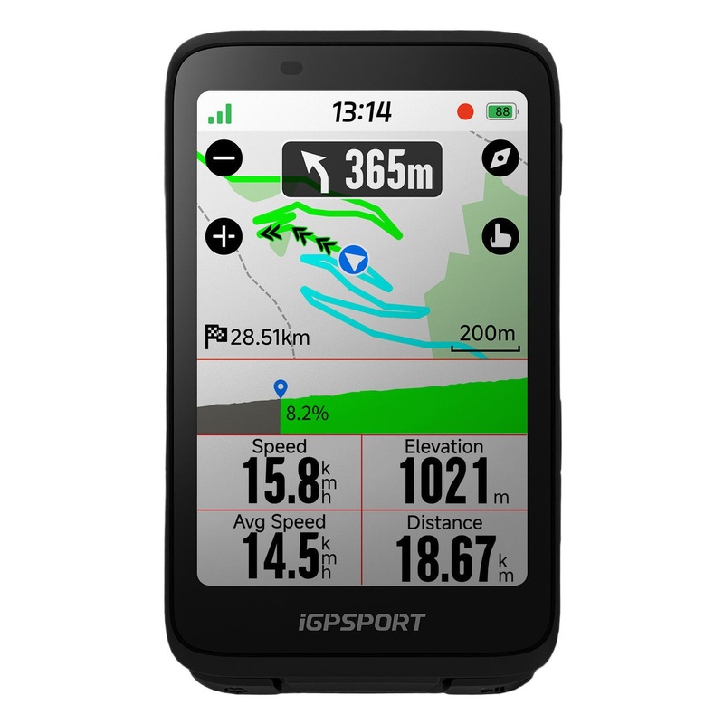 iGPSPORT BiNavi GPS cyclocomputer - Black