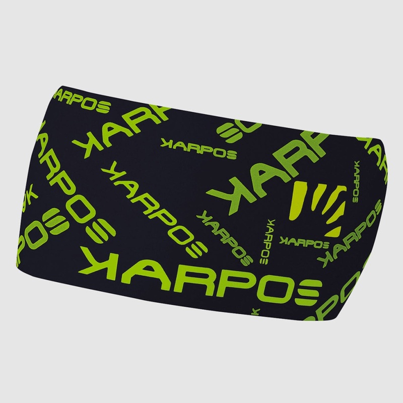 Karpos Pelmo headband - Black green