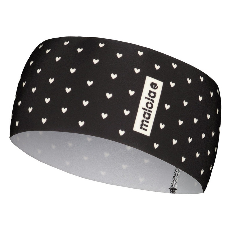 Maloja GamsblickM headband - Black white