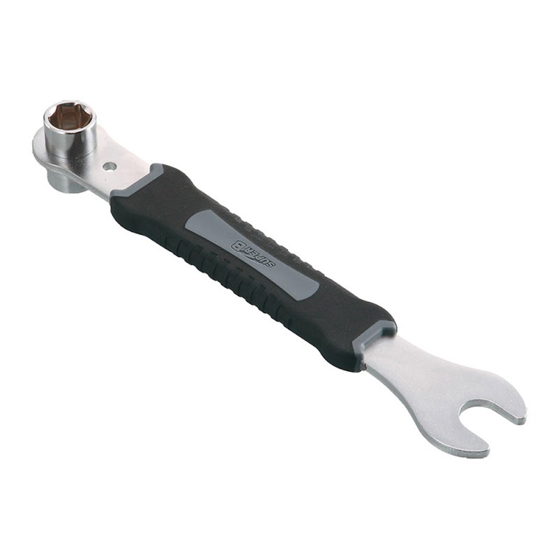 SuperB wrench with 14 / 15mm Pedal Sockets