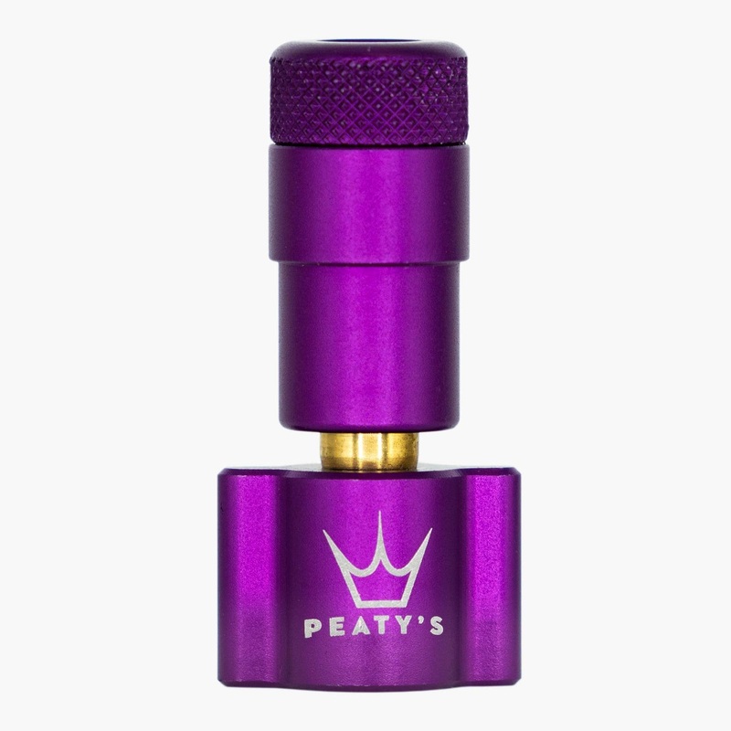CO2 Regulator Peaty's Holeshot Head - Purple