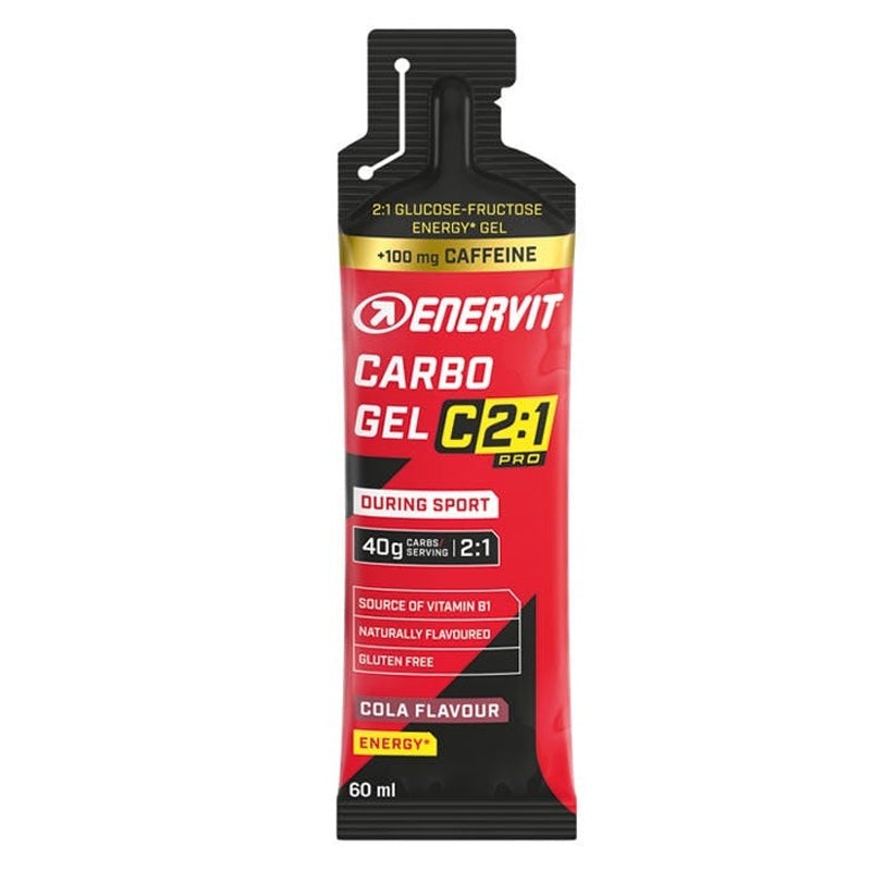 Enervit Carbo Gel C2:1PRO Cola with caffeine