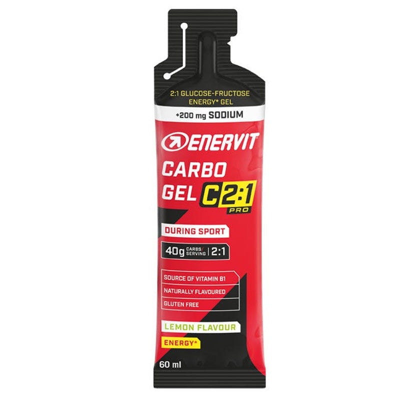 Enervit Carbo Gel C2:1PRO Lemon with Sodium