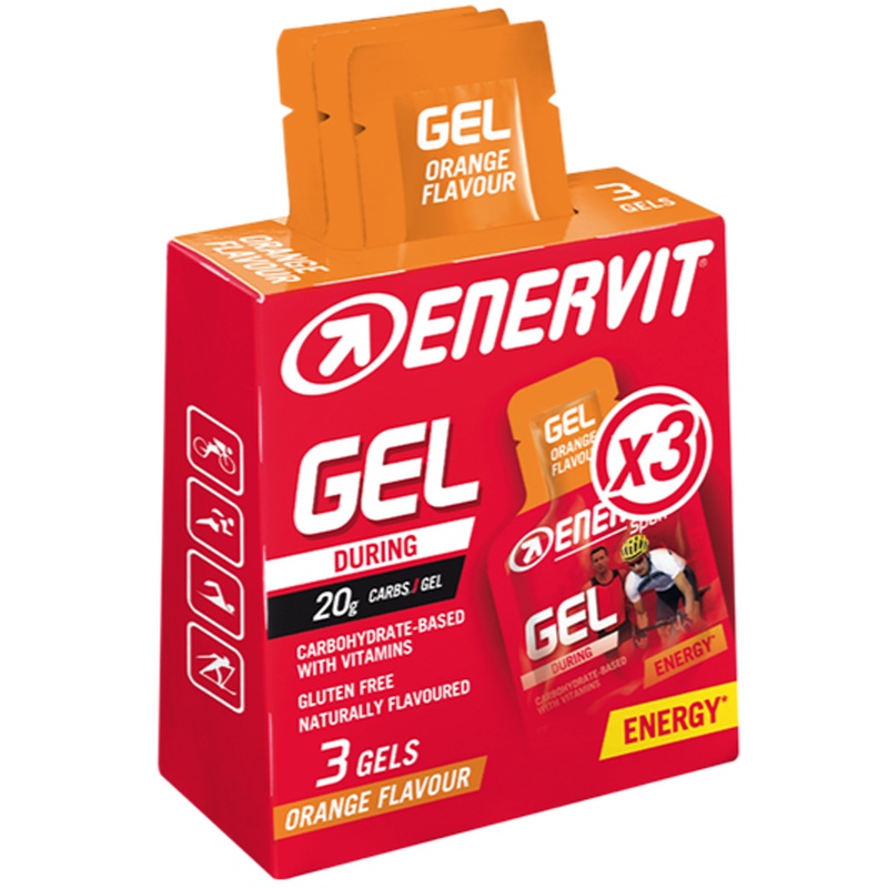 Enervit Gel Orange Box of 3